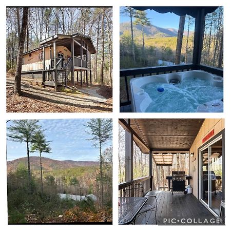 Mountain-Top Cabin Get-Away With Hot Tub And A View Sautee Nacoochee Exterior foto