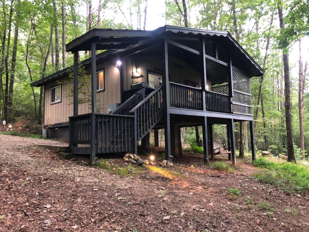 Mountain-Top Cabin Get-Away With Hot Tub And A View Sautee Nacoochee Exterior foto