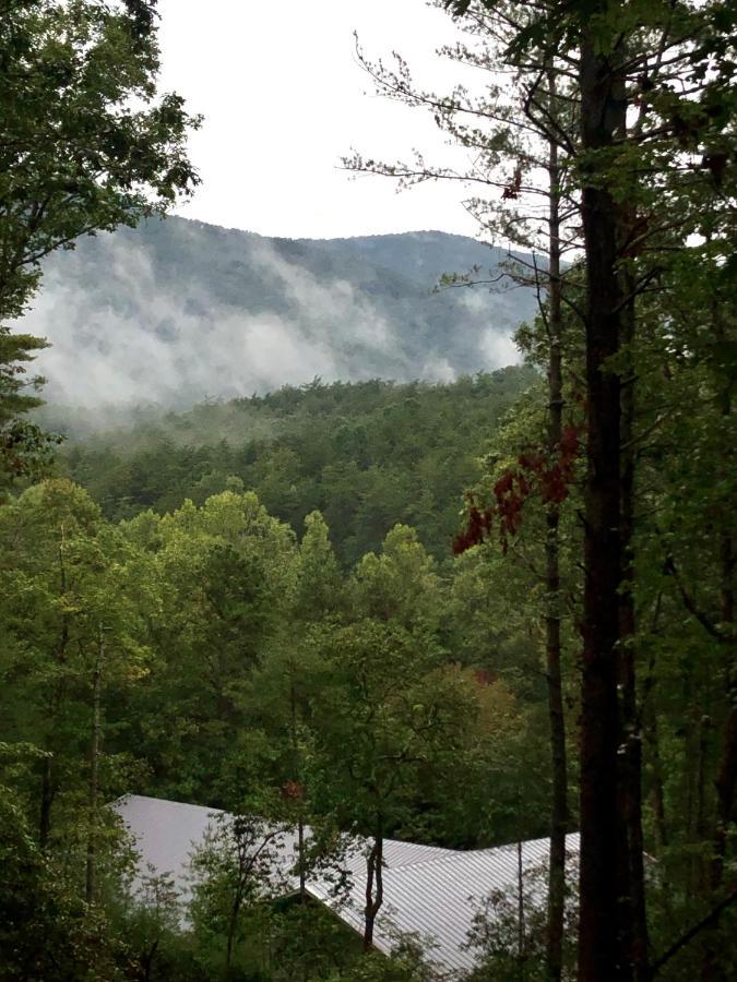 Mountain-Top Cabin Get-Away With Hot Tub And A View Sautee Nacoochee Exterior foto